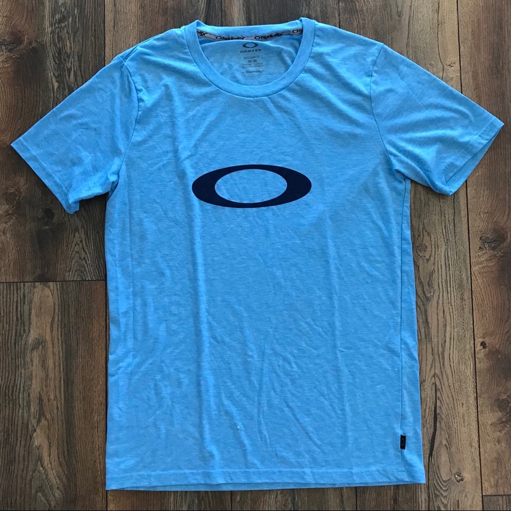 Men’s Oakley Hydrolix T-Shirt in Heather Blue